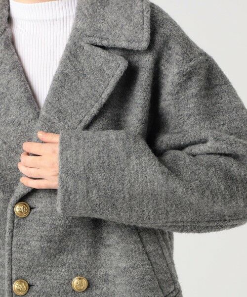 セール】 シープパイル ショートPコート （ピーコート）｜TOMORROWLAND