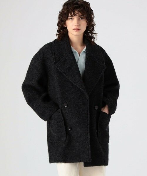 セール】 シープパイル オーバーサイズドPコート （ピーコート
