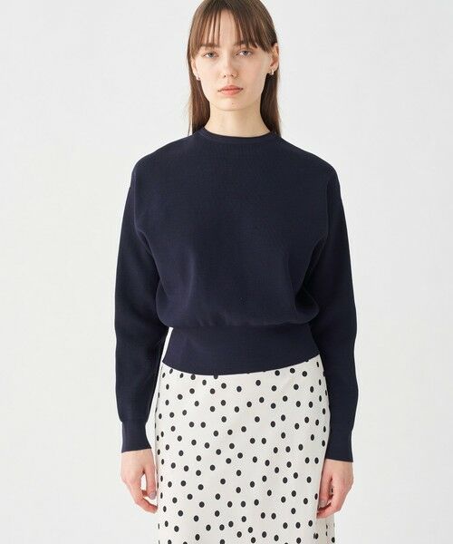 セール】 パールコンビ クルーネックカーディガン （カーディガン