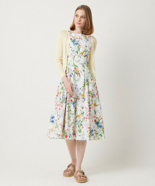 セール】 【消臭・洗える】TULIP BOUQUET ドレス （ロング・マキシ丈