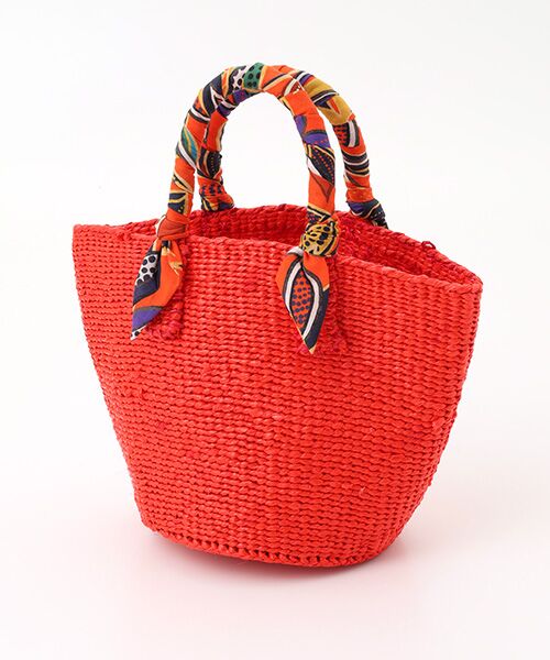 セール】 バンダナハンドルかごバッグ （かごバッグ）｜TABASA