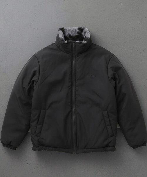 セール】 【WEB限定】リバーシブルボアブルゾン （レザーブルゾン