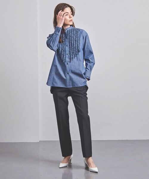 UGCS フリル スタンドカラー シャツ 4 （シャツ・ブラウス）｜UNITED