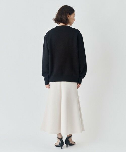 セール】 【男女兼用/新色追加】スウェットライク ニットカーディガン