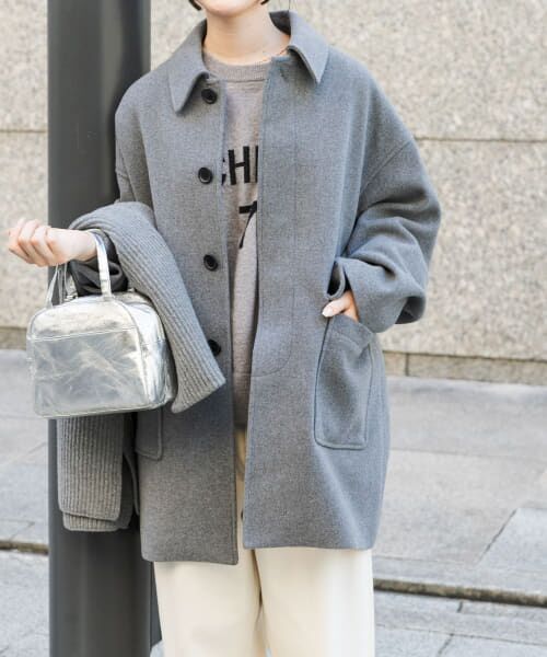 セール】 FORK&SPOON バルカラーミドルコート （その他アウター