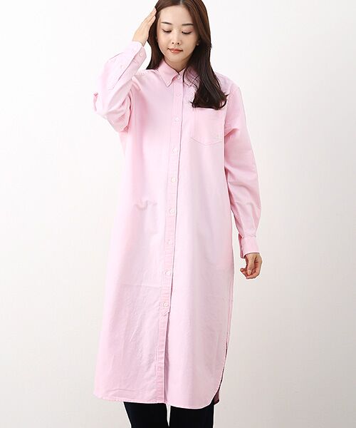 セール】 オックスフォードシャツワンピース ＜VAN×Shower CLUB