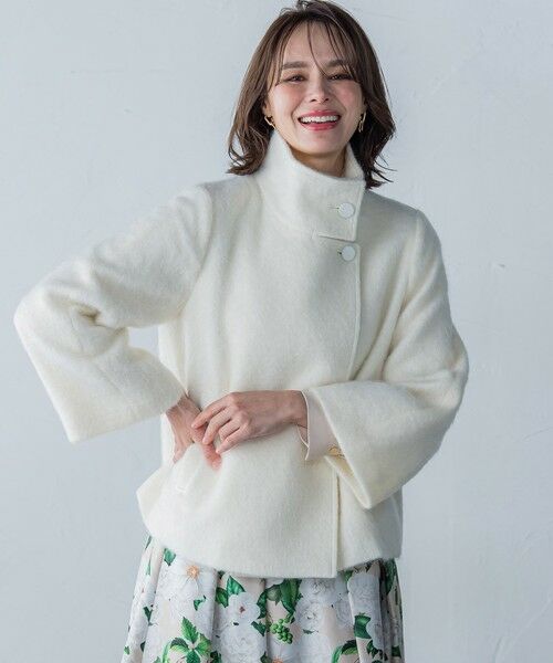 セール】 モヘヤシャギーショートコート （ダッフルコート）｜Viaggio