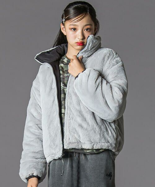 セール】 リバーシブルアウター(130~160cm) （ブルゾン）｜ZIDDY