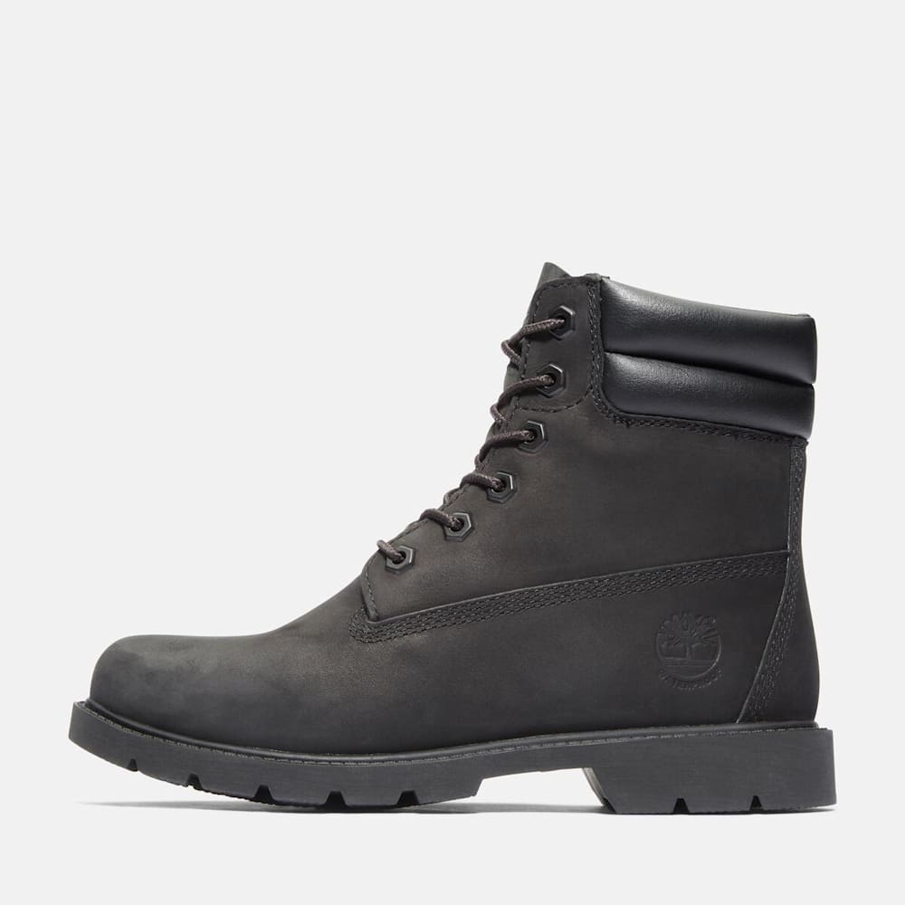 リンデン ウッド 6インチ ウォータープルーフ ブーツ レディース