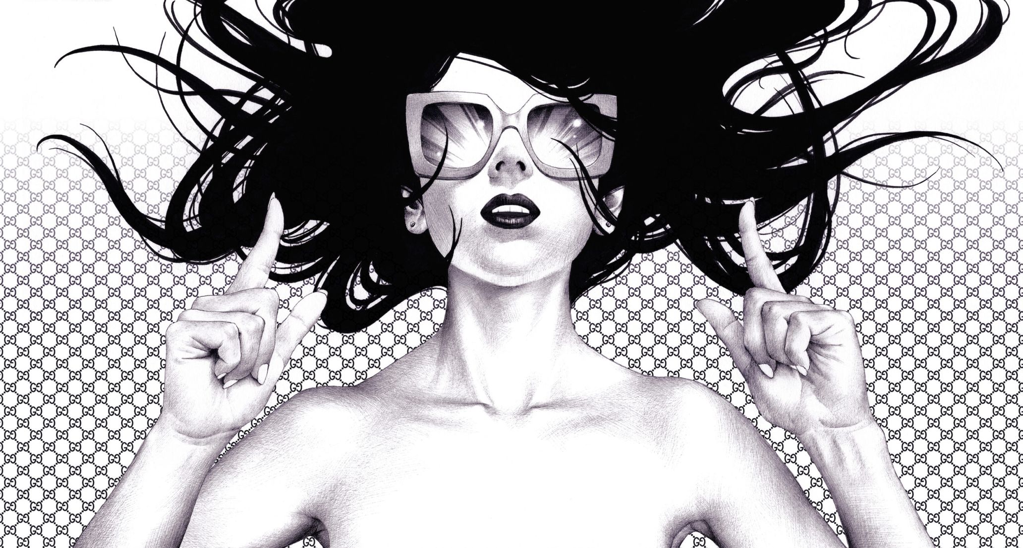 大友昇平が「グッチ」とのコラボレーション作品に込めた魂 直感に訴え