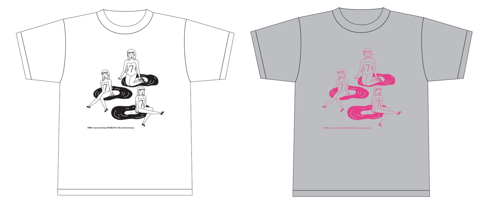 HMV record shop 渋谷」オープン7周年 アナログレコード14タイトルを