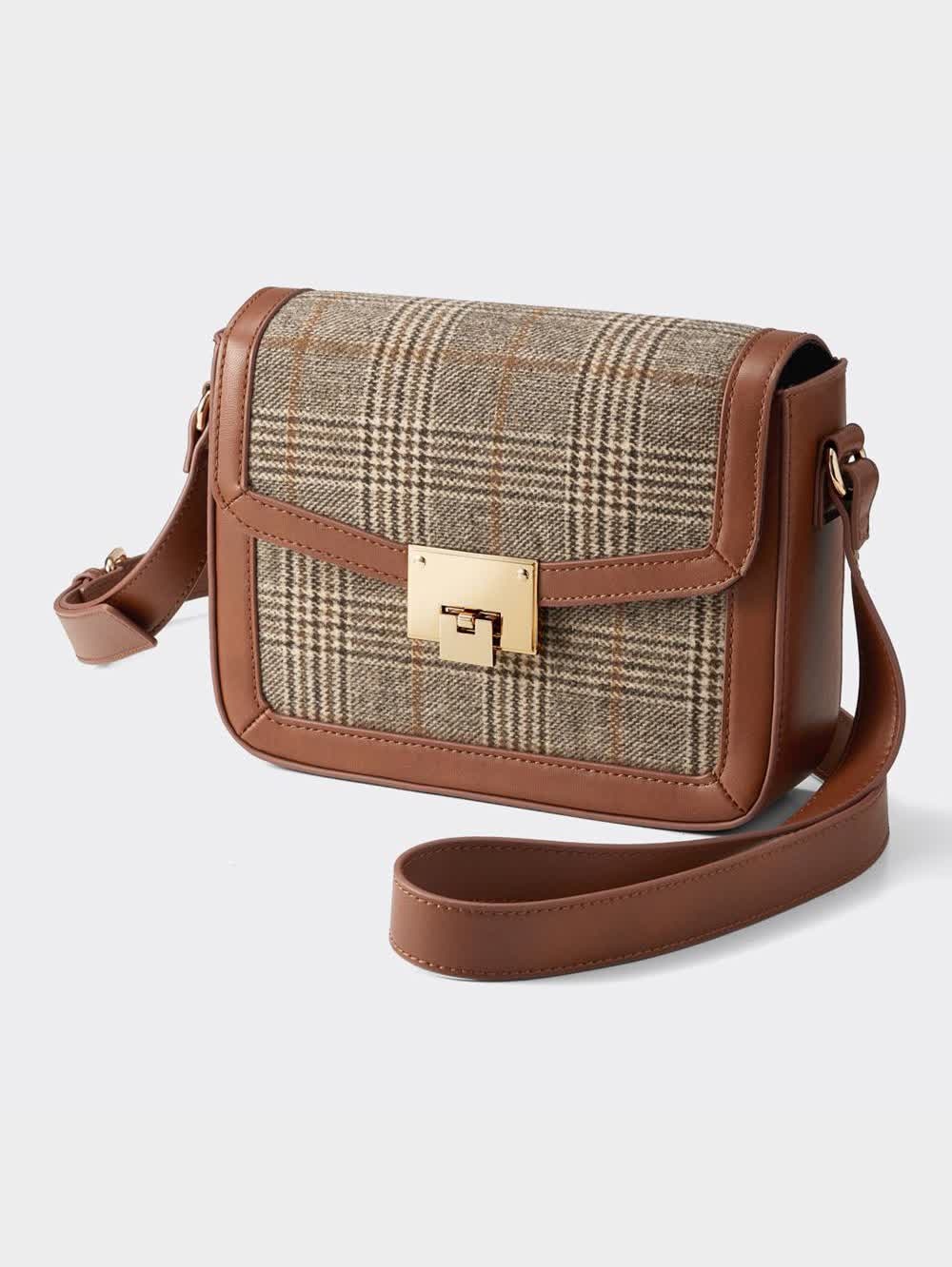 GU公式 | チェックショルダーバッグ