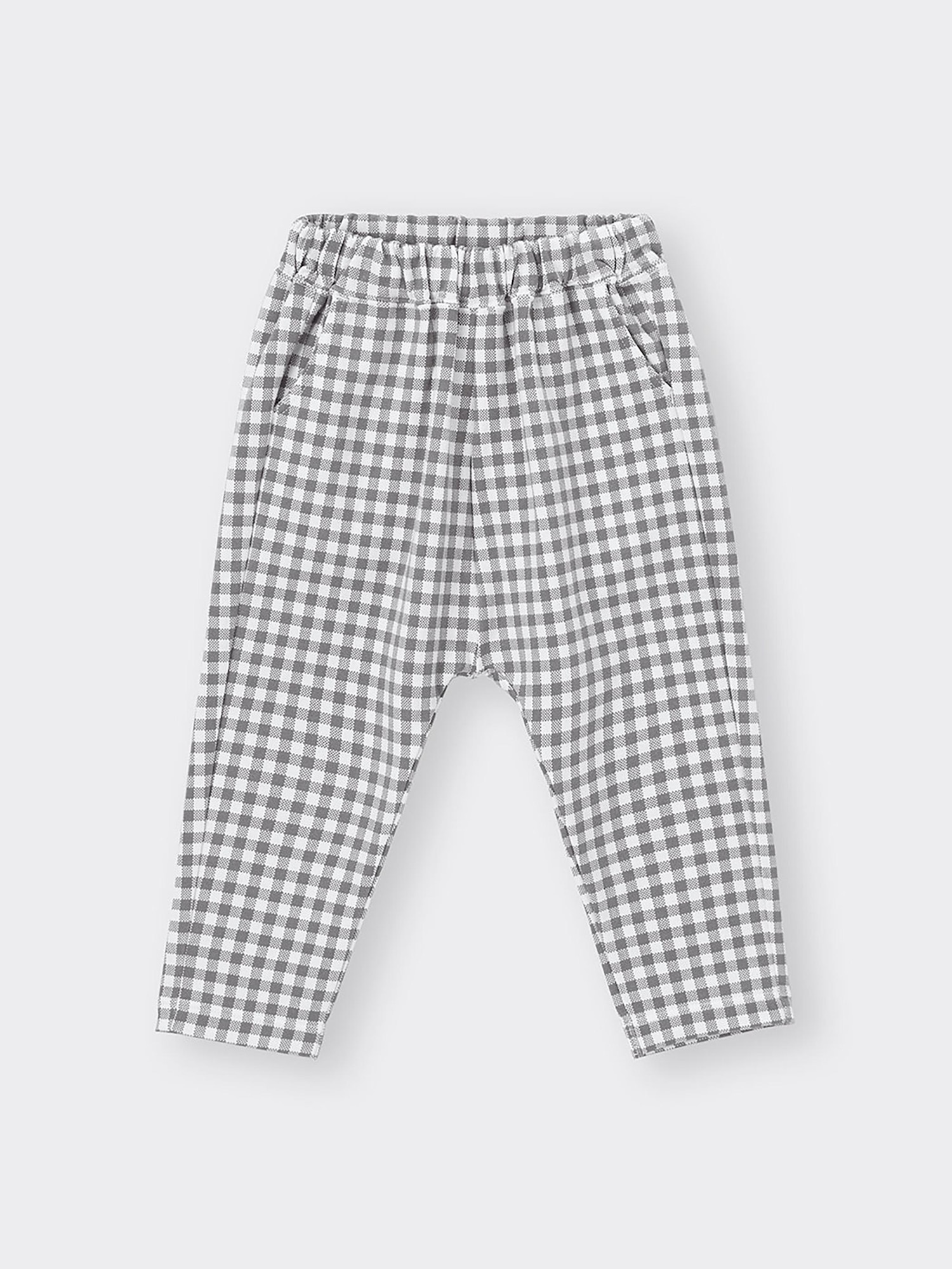 GU公式 | BABY(TODDLER)サマナルパンツ(10分丈)(ギンガムチェック)