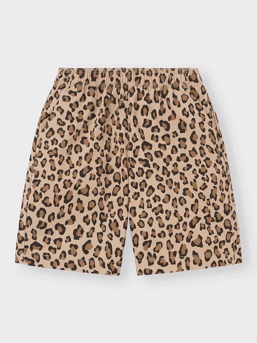 GU公式 | KIDS(男女兼用)シェフショーツ(レオパード)