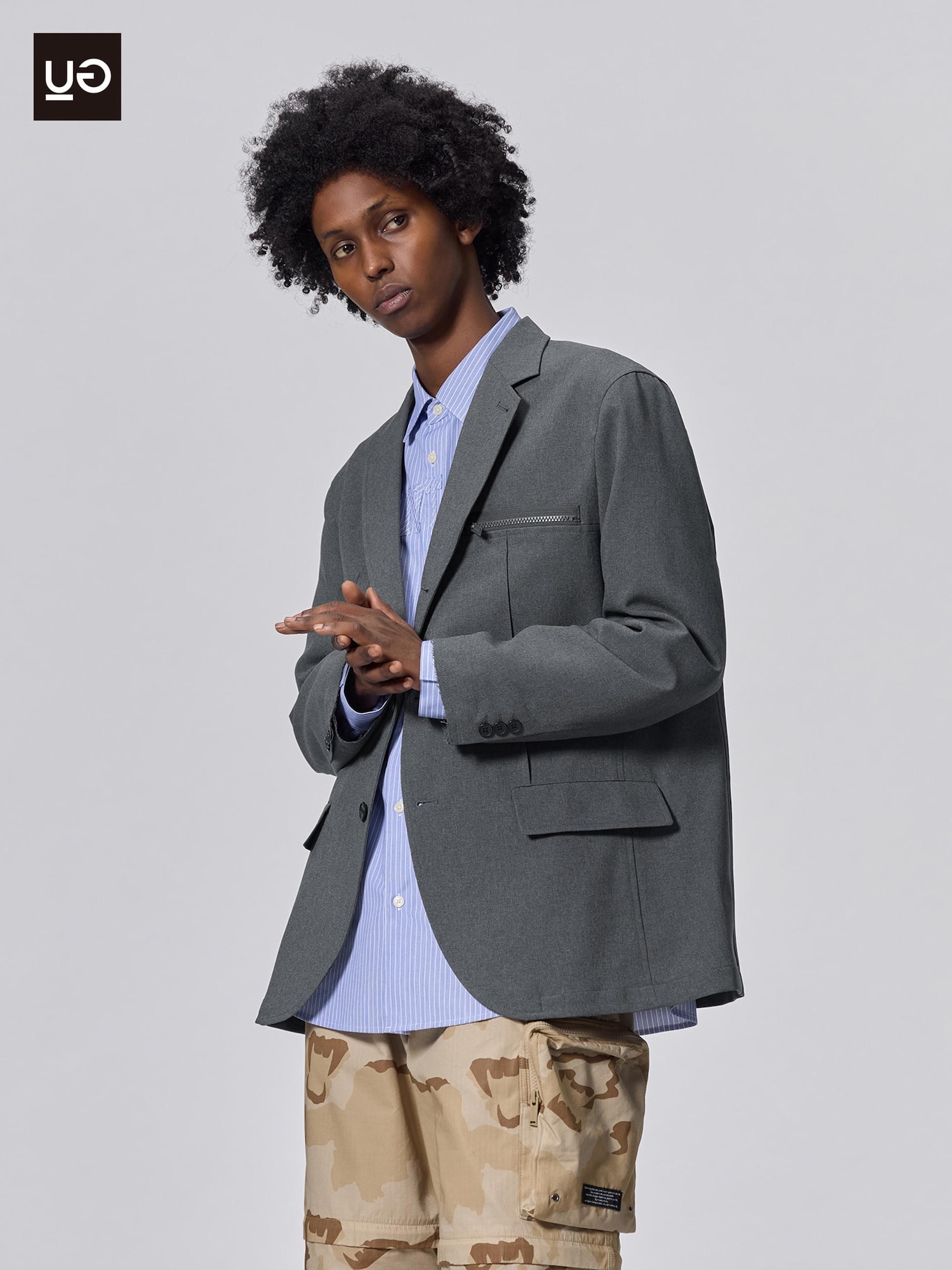 GU公式 | オーバーサイズジャケット UNDERCOVER