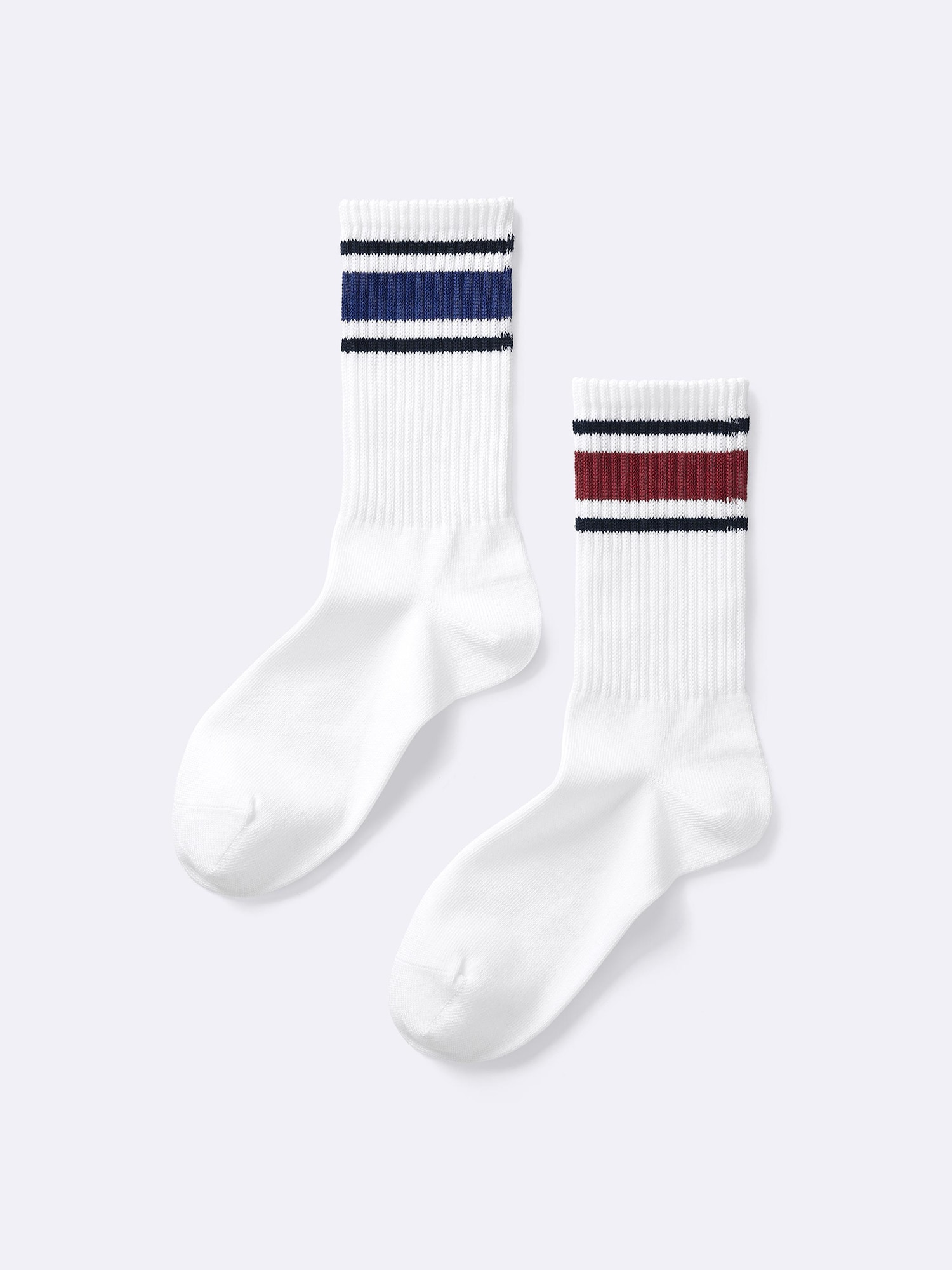 GU公式 | KIDS(男女兼用) ソックス2P(ライン)