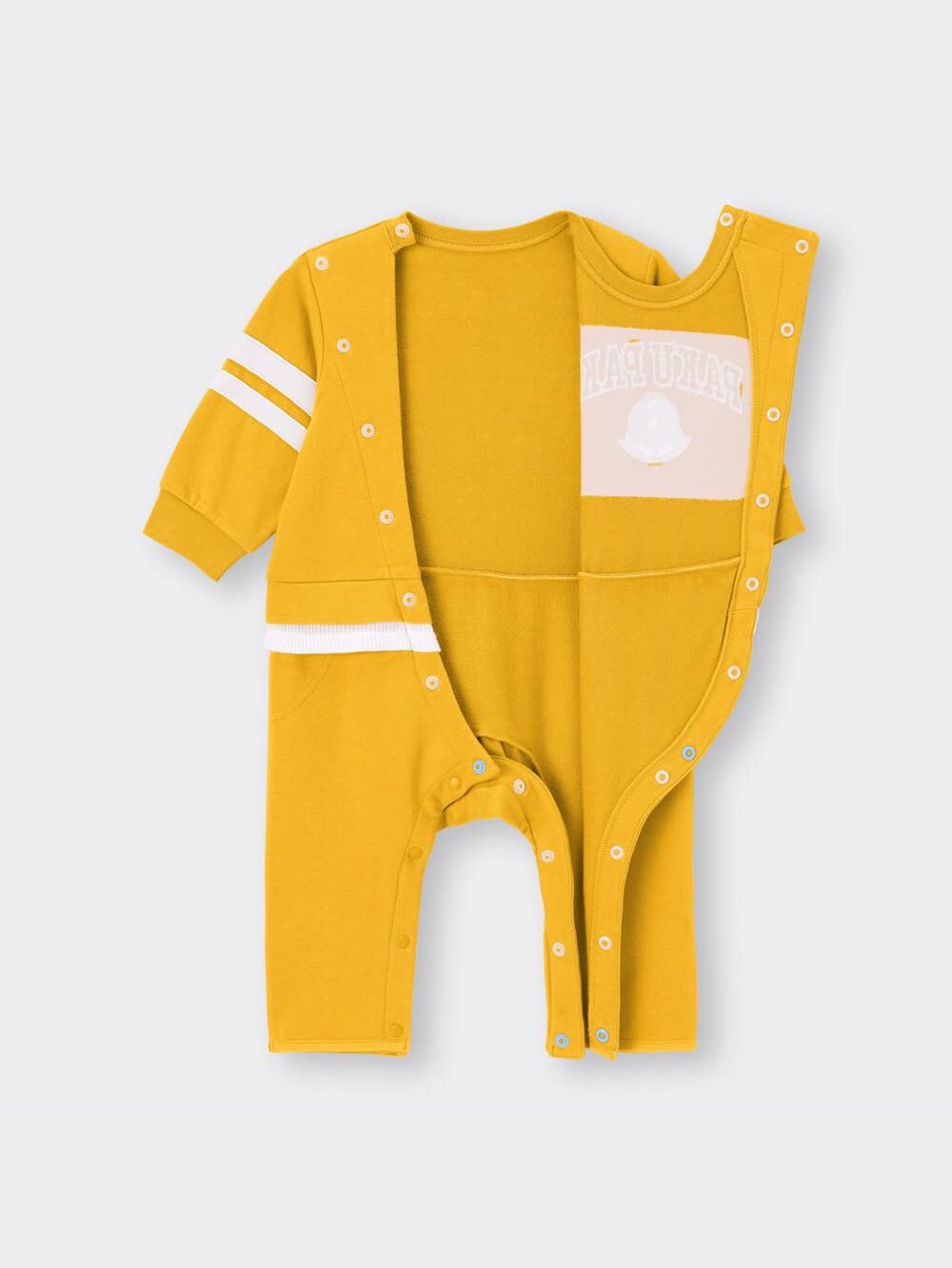 GU公式 | BABY(NEWBORN)セパオール(長袖)(ロゴ) シナぷしゅ