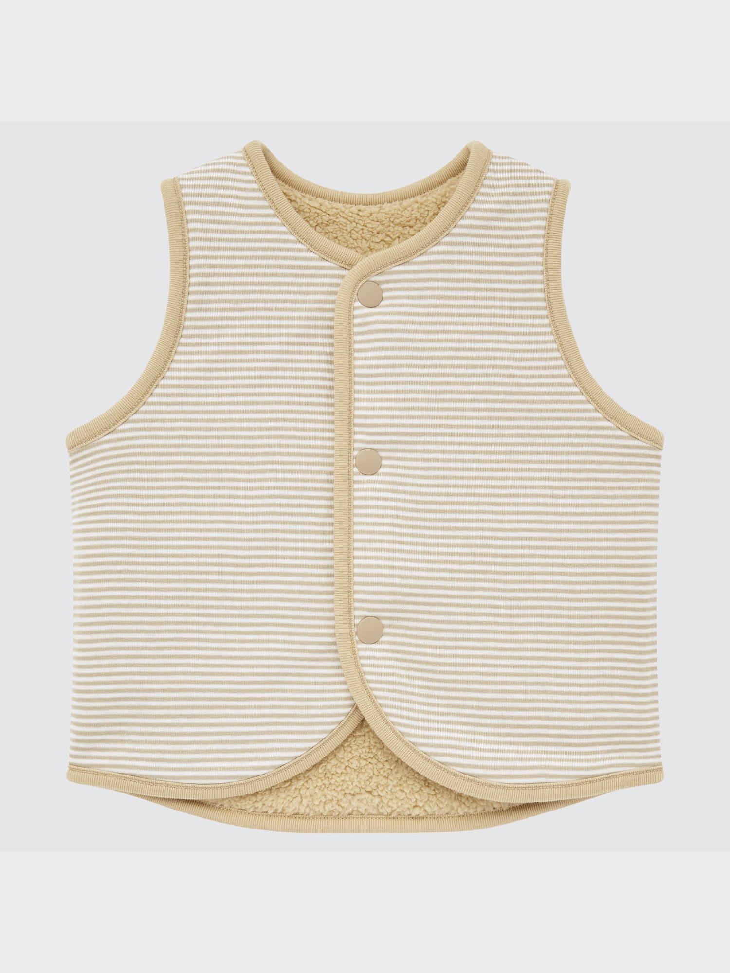 ユニクロ公式 | ボアフリースリバーシブルベスト