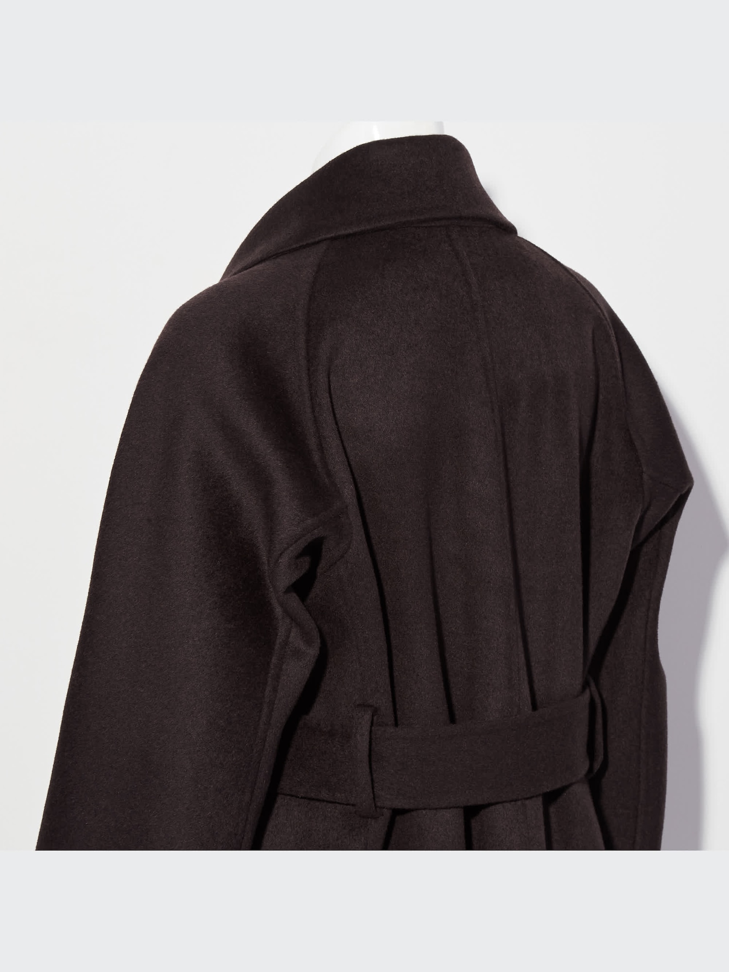 ユニクロ公式 | カシミヤブレンドラップロングコート