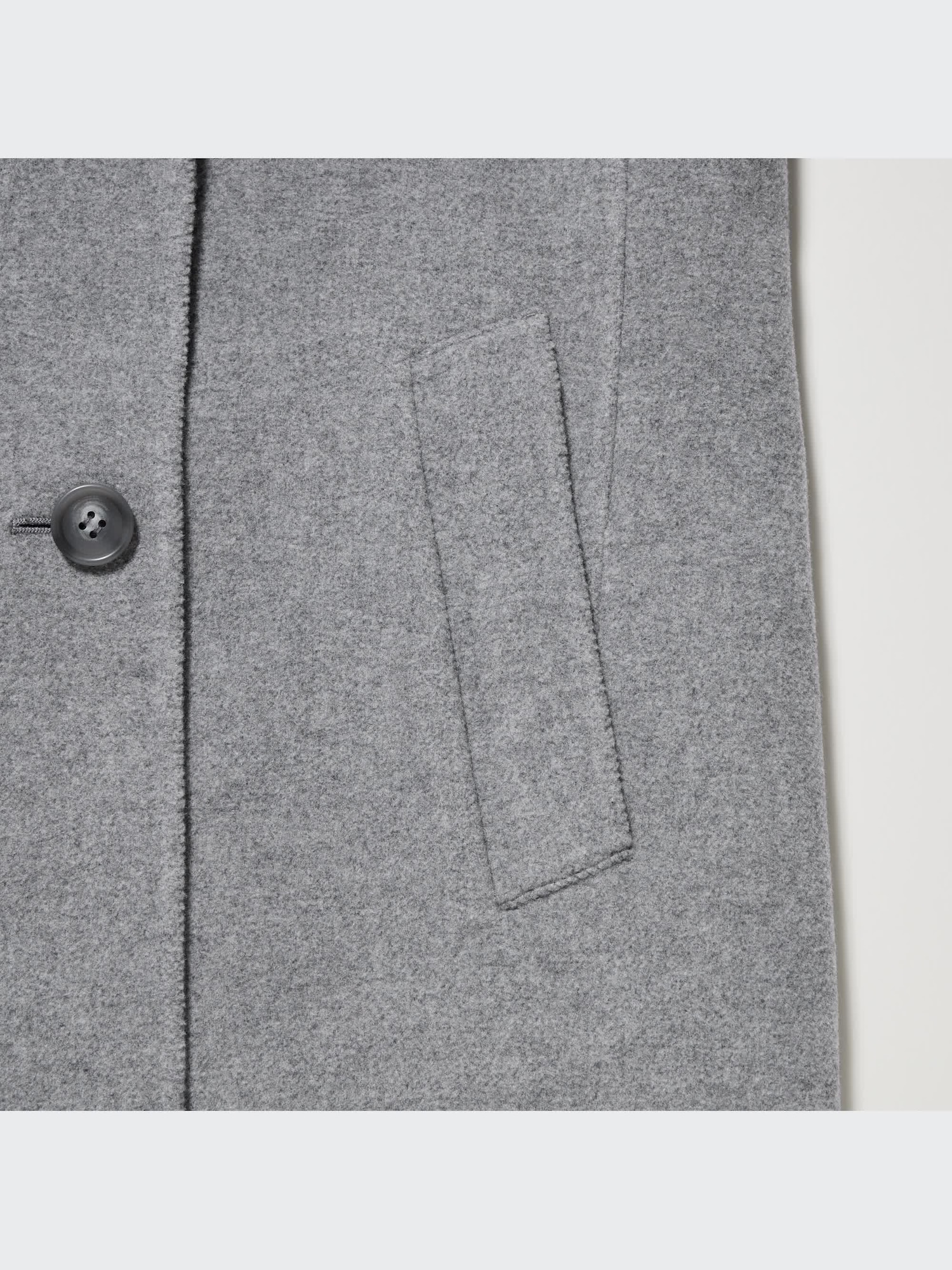 ユニクロ公式 | ダブルフェイスショートコート