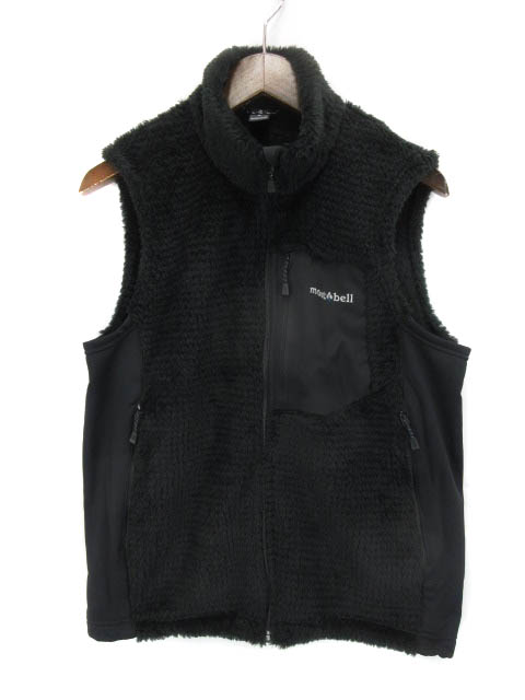 モンベル Montbell クリマエア ベスト フリース 1106662 黒 ブラック S