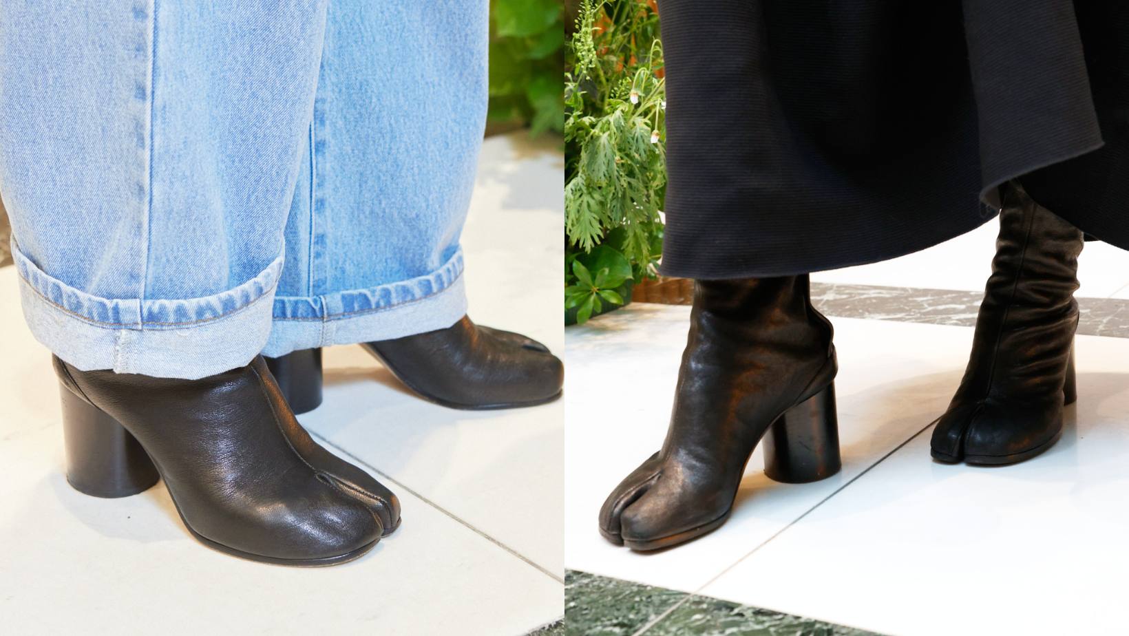 マルジェラ】Tabiブーツは8㎝が人気！太めだから歩きやすい＜SNAP＞ | VERY