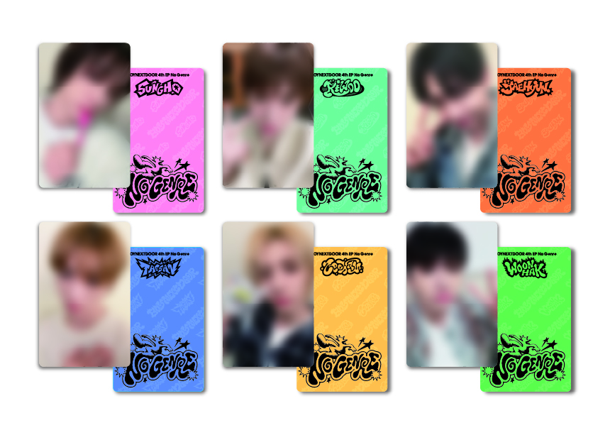 BOYNEXTDOOR No Genre Target US限定 トレカ 6枚 BOYNEXTDOOR no genre