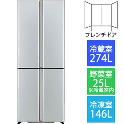 ヨドバシ.com - AQUA アクア 薄型大容量冷蔵庫（420L・フレンチドア