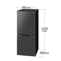ヨドバシ.com - シャープ SHARP 冷蔵庫 （152L・幅49.5cm・左右開き