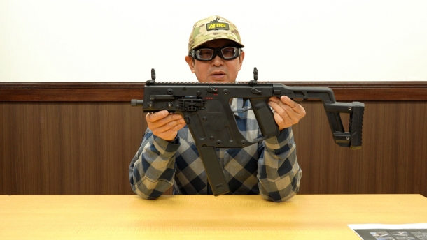 実射動画】クリスベクターのガスブロモデルを動画で実射！KRYTAC