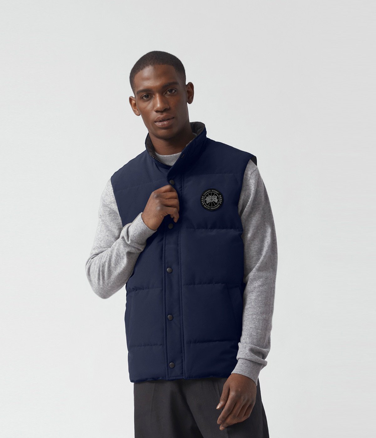 BLACK DISC】Garson Vest Black Label | CANADA GOOSE(カナダグース