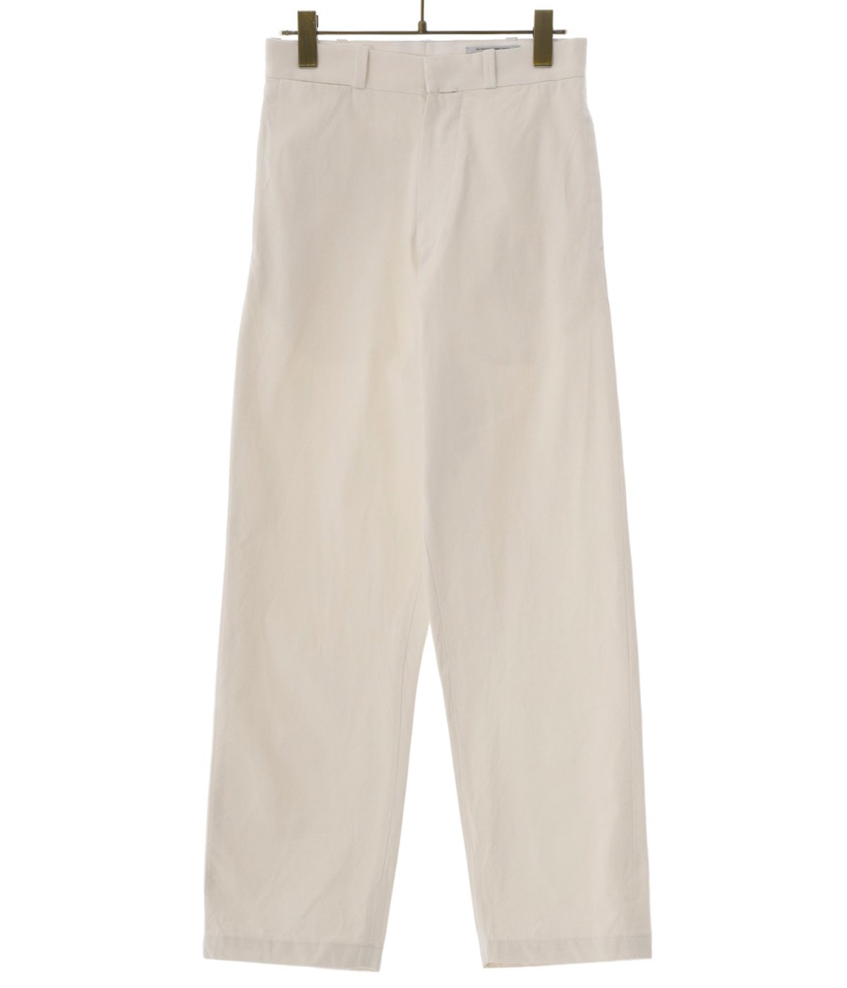 レディース】チノクロスパンツ ワイドテーパード-64607- | YAECA