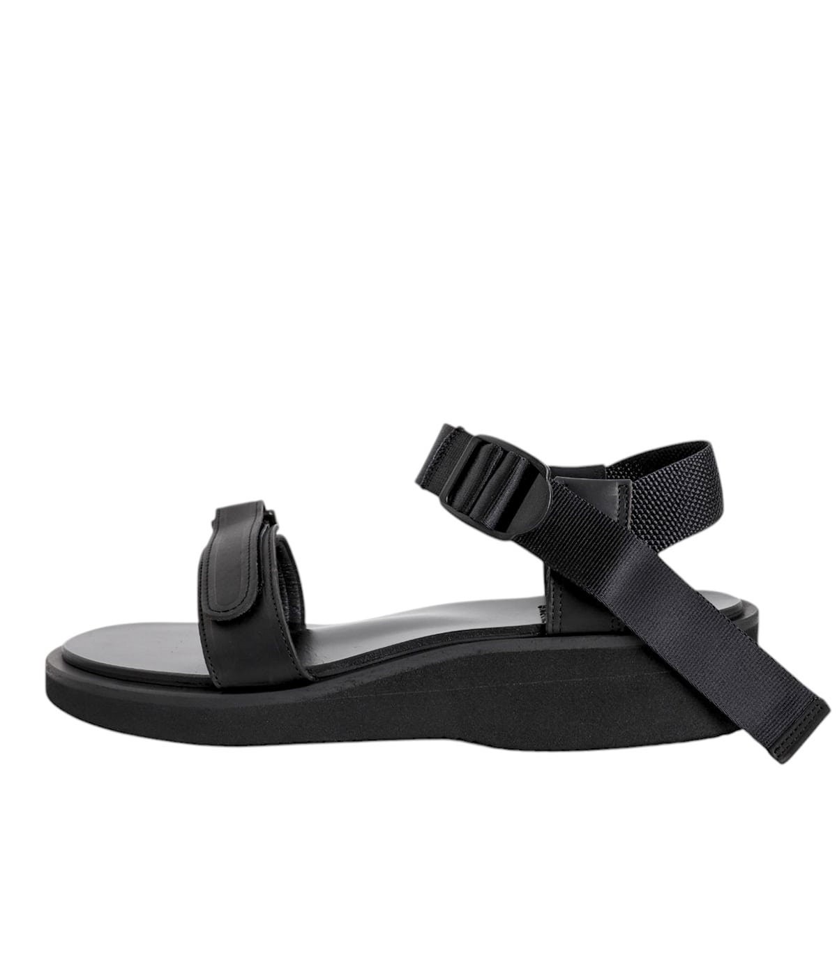 New Sandals with Velcro Straps in Smooth Leather | FOOTWORKS