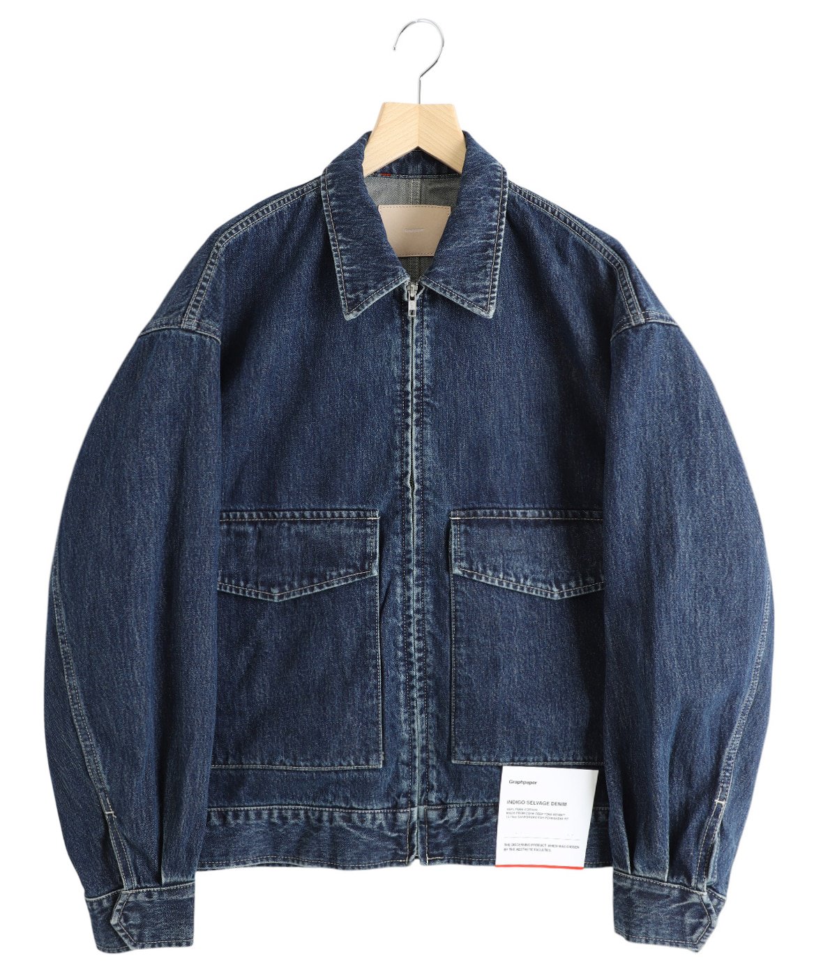 Selvage Denim Zip Jacket | Graphpaper(グラフペーパー) / アウター