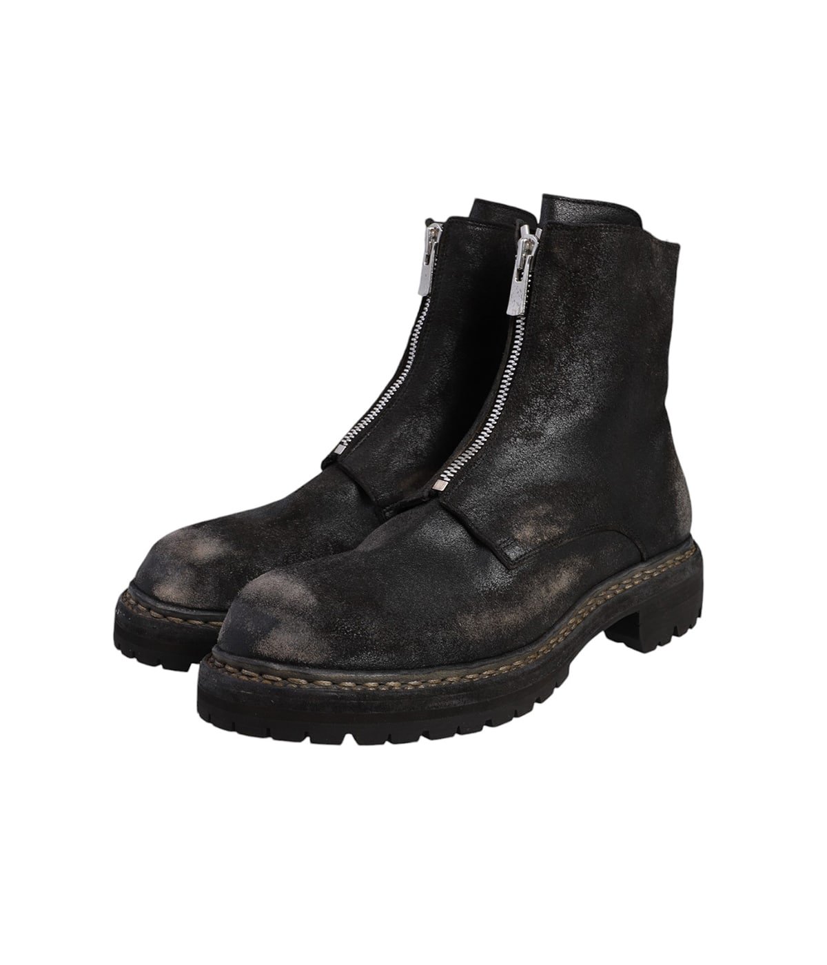 ZIPPED BIG DADDY BOOTS | GUIDI(グイディ) / シューズ レザーシューズ