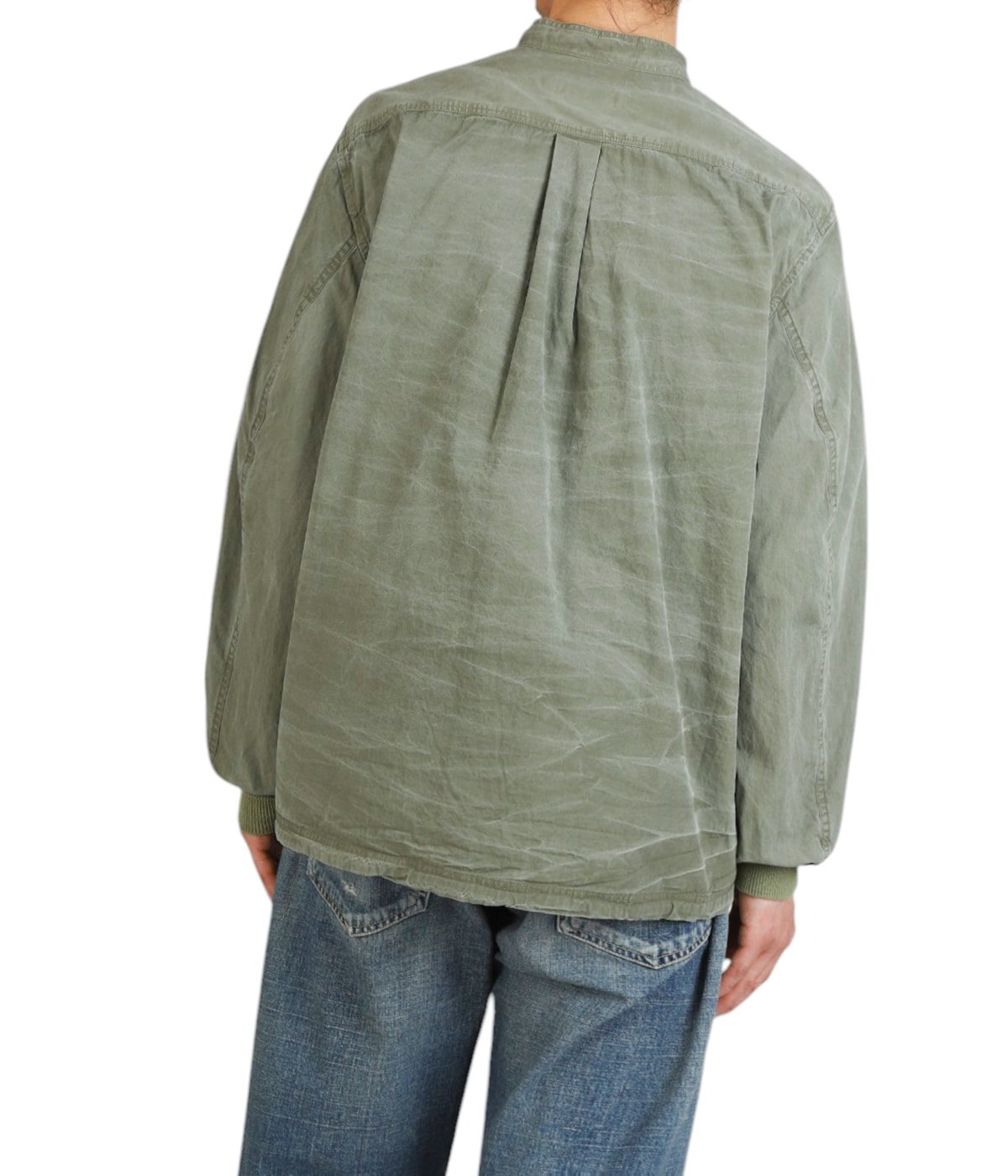 TROOPER SHIRT JACKET COTTON TYPEWRITER SULFUR DYE | nonnative(ノン