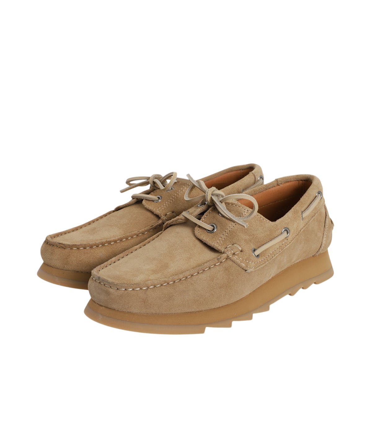 OFFICER DECK SHOES COW LEATHER | nonnative(ノンネイティブ