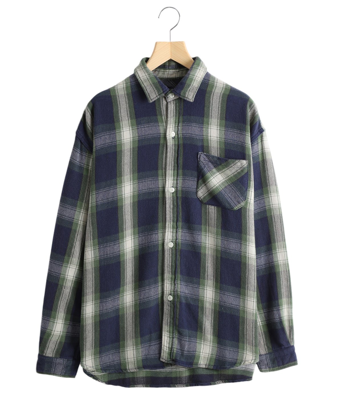 INDチェックSH | REMI RELIEF NAVY LABEL(レミレリーフ ネイビー