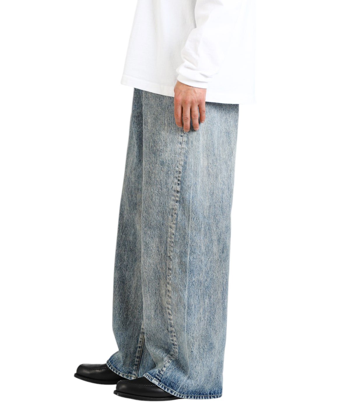 TWIST SEAM BAGGY VINTAGE DENIM JEANS | ssstein(シュタイン