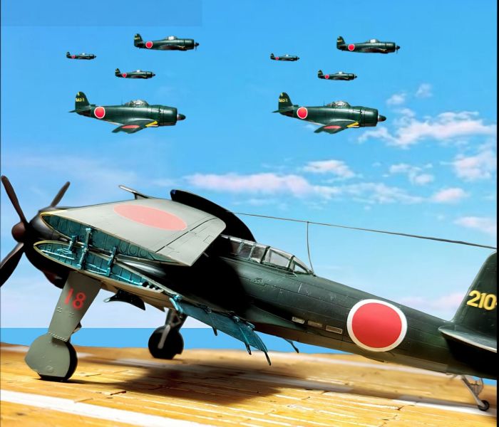 中島 B6N2 艦上攻撃機 天山一二型（ハセガワ 1/48） | わた坊さんの