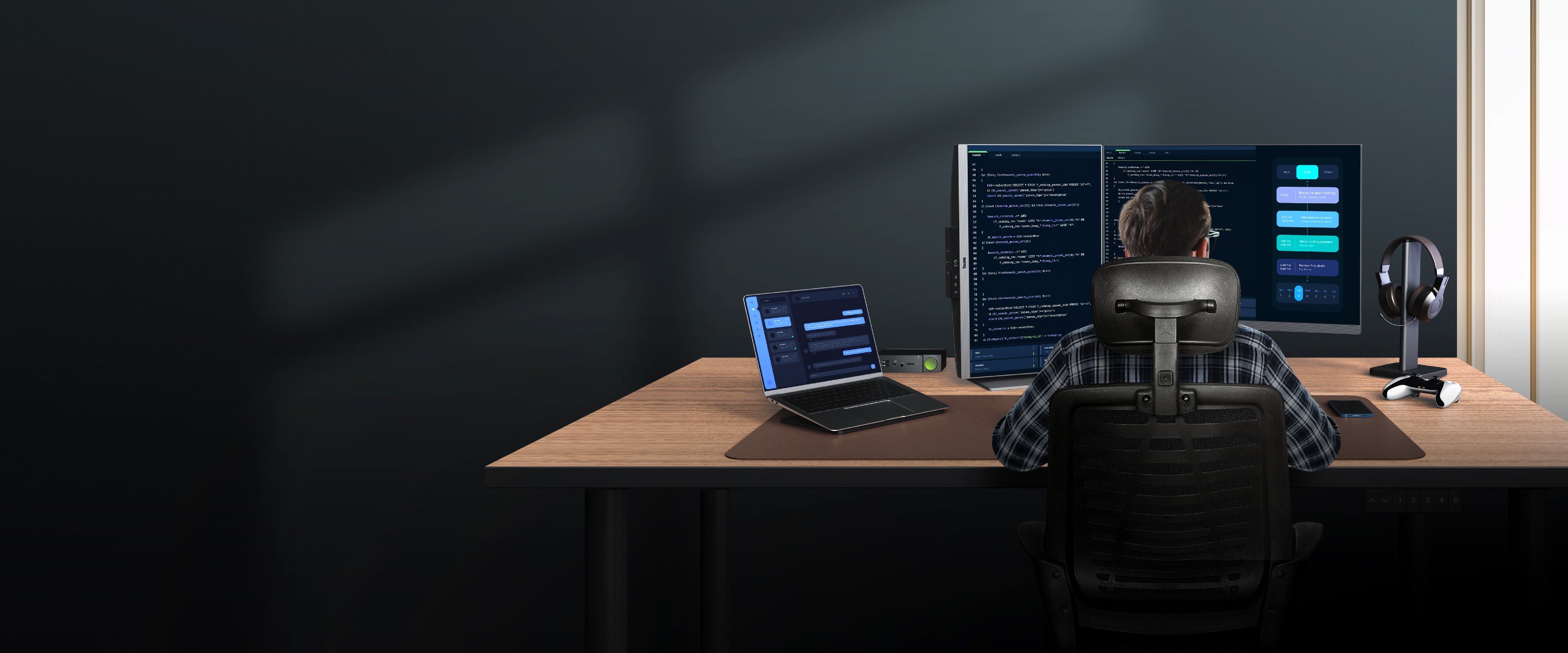 RD280UA｜28.2インチ 4K+ BenQプログラミングモニター モニターアーム