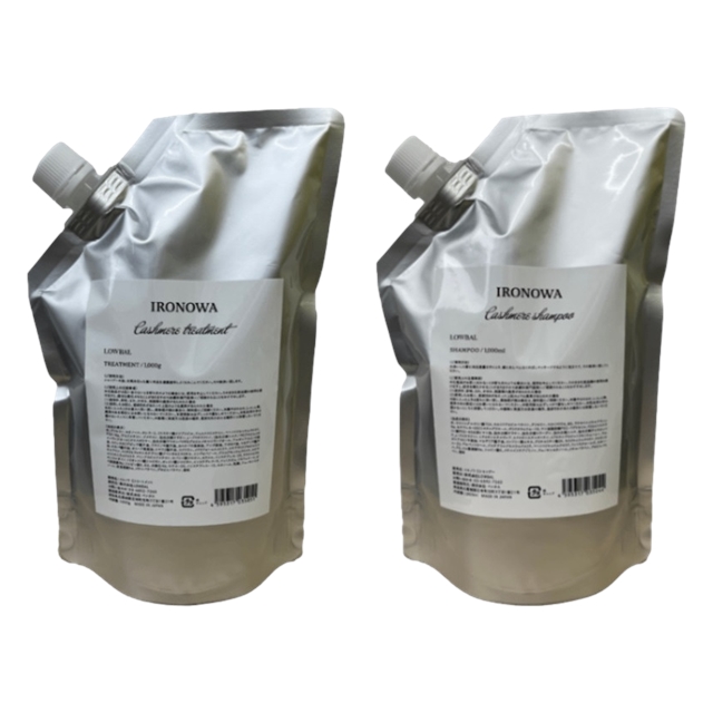 イロノワ カシミヤ シャンプー＋トリートメント 1000g/1000ml レフィル