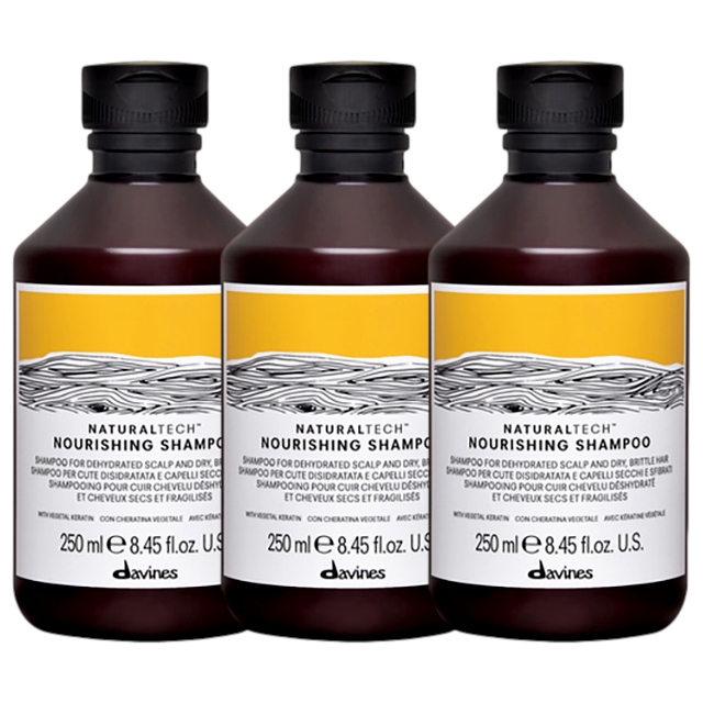 ダヴィネス ナチュラルテック シャンプー＜N ダメージヘア＞ 250ml x 3