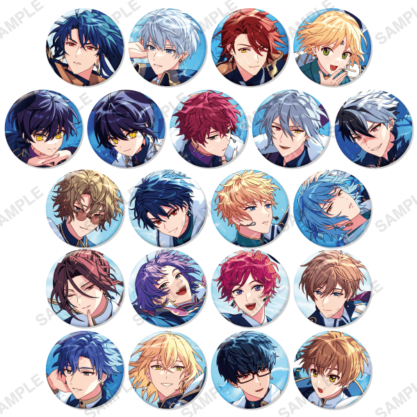 トレーディング缶バッジ「Monochrome wizards」 | 魔法使いの約束 2022