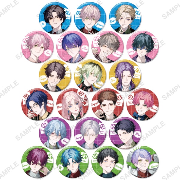 トレーディング缶バッジ「Aporia Fashion Collection -RETRO