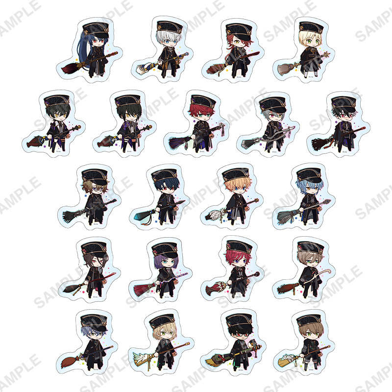 6th Anniversary トレーディングダイカットクリアカード | 魔法使いの