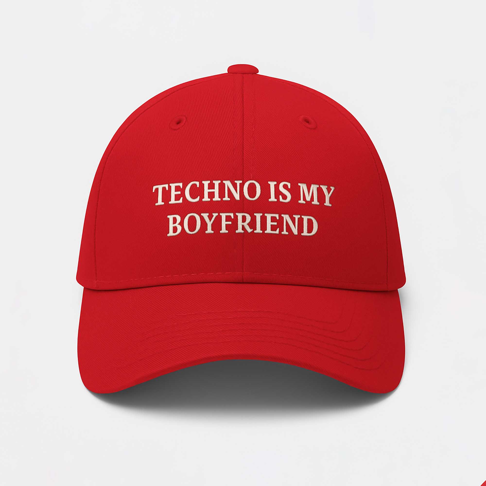 Techno Is My Boyfriend Hat