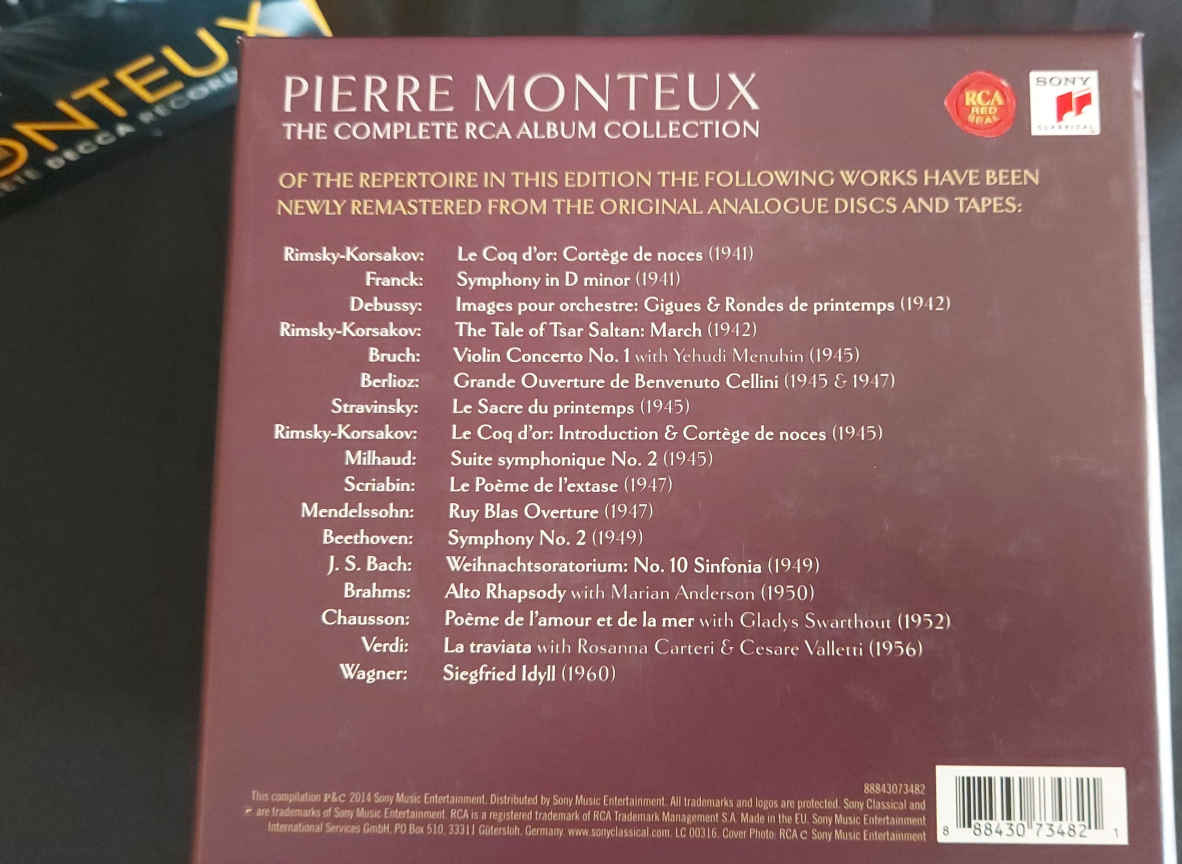 クラシック Pierre Monteux Decca Recordings 20CD ピエール