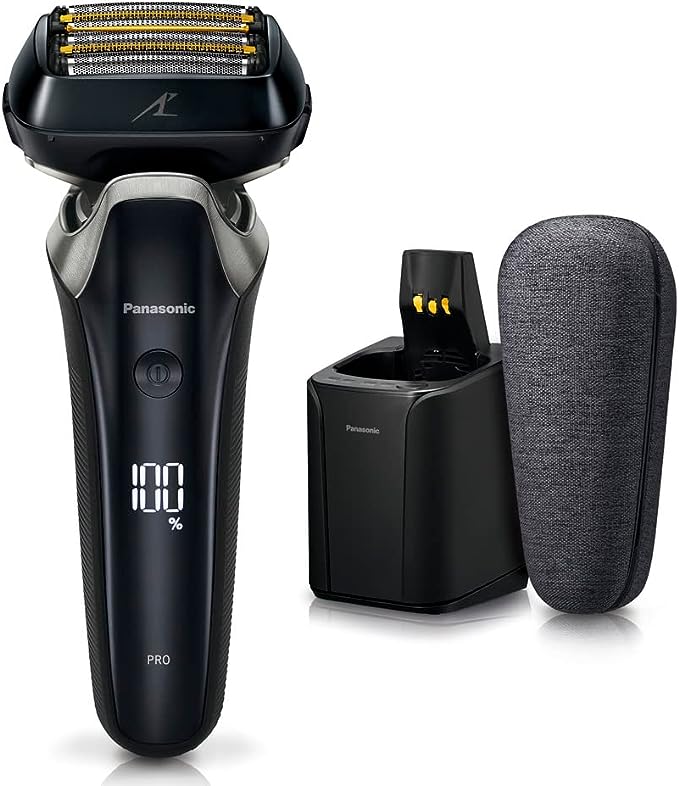 Panasonic Lamdash PRO 6-Blade Men's Electric Shaver, Craft Black