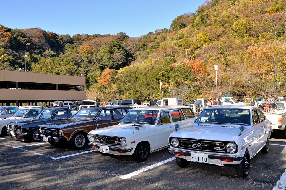 名機・A型エンジン搭載の歴代『サニー』が集結…オールサニーズ